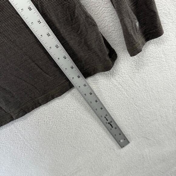 Smartwool Shirt Men's Medium Brown NTS 250 Merino Wool Base Layer Long Sleeve - Picture 4 of 12